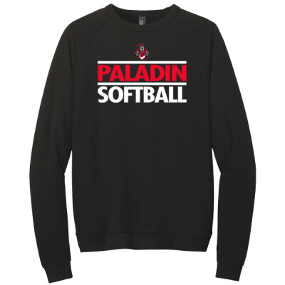 Adult Softball Triblend Fleece Sweatshirt Thumbnail