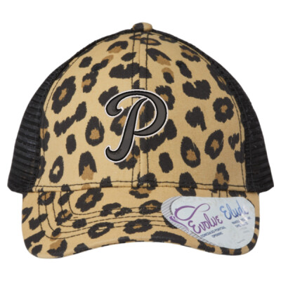 Women's Infinity Charlie ponytail hat - Embroidered 3D Black P logo  Thumbnail