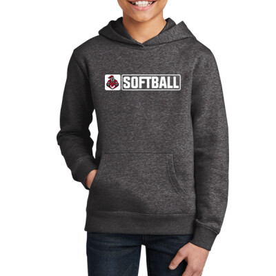 Youth District V.I.T. Fleece Hoodie - Horiz Softball Thumbnail