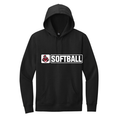 Adult District V.I.T. Fleece Hoodie - Horiz Softball Thumbnail