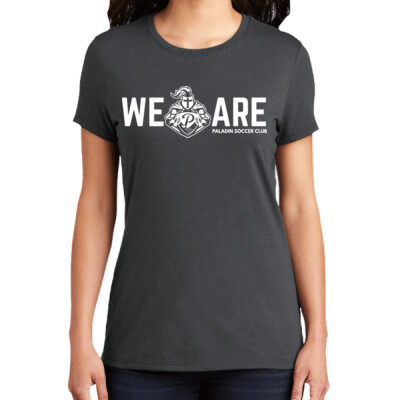 Ladies Paladin Soccer Tee - "We Are" in White Thumbnail