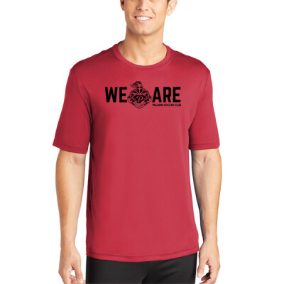 Adult Soccer Drifit Shirt - "We Are" in Black Thumbnail