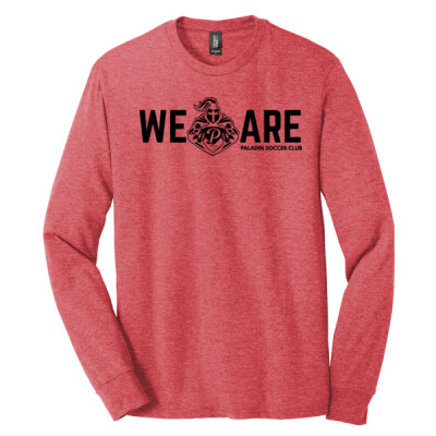 Soccer District Triblend Long Sleeve - "We Are" in Black Thumbnail