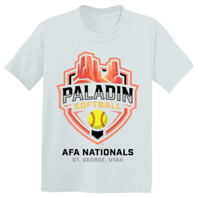 Youth AFA Nationals 2026 Drifit Shirt - YOUTH White Thumbnail