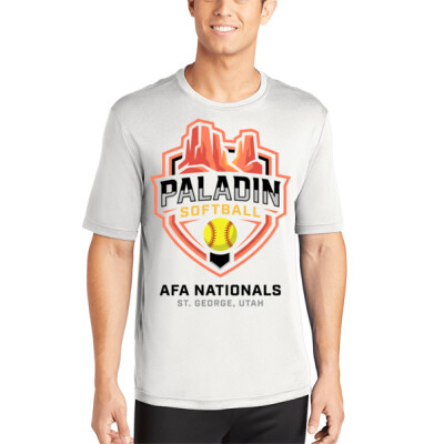 Adult AFA Nationals 2026 Drifit Shirt - ADULT UNISEX White Thumbnail