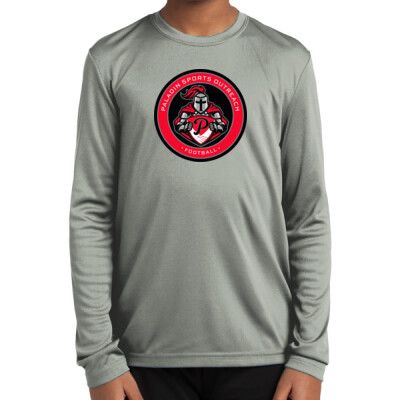 Youth Long Sleeve Drifit Performance Tee - Circle Logo Thumbnail