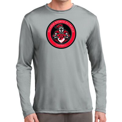 Adult Unisex Long Sleeve Drifit Performance Tee - Circle Logo Thumbnail
