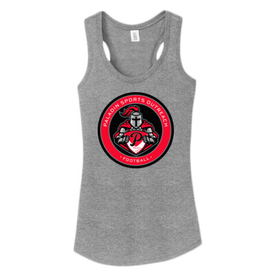 Ladies Triblend Racerback Tank - Circle Logo Thumbnail