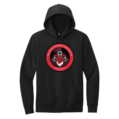 Adult District V.I.T. Fleece Hoodie - Softball Circle Logo Thumbnail